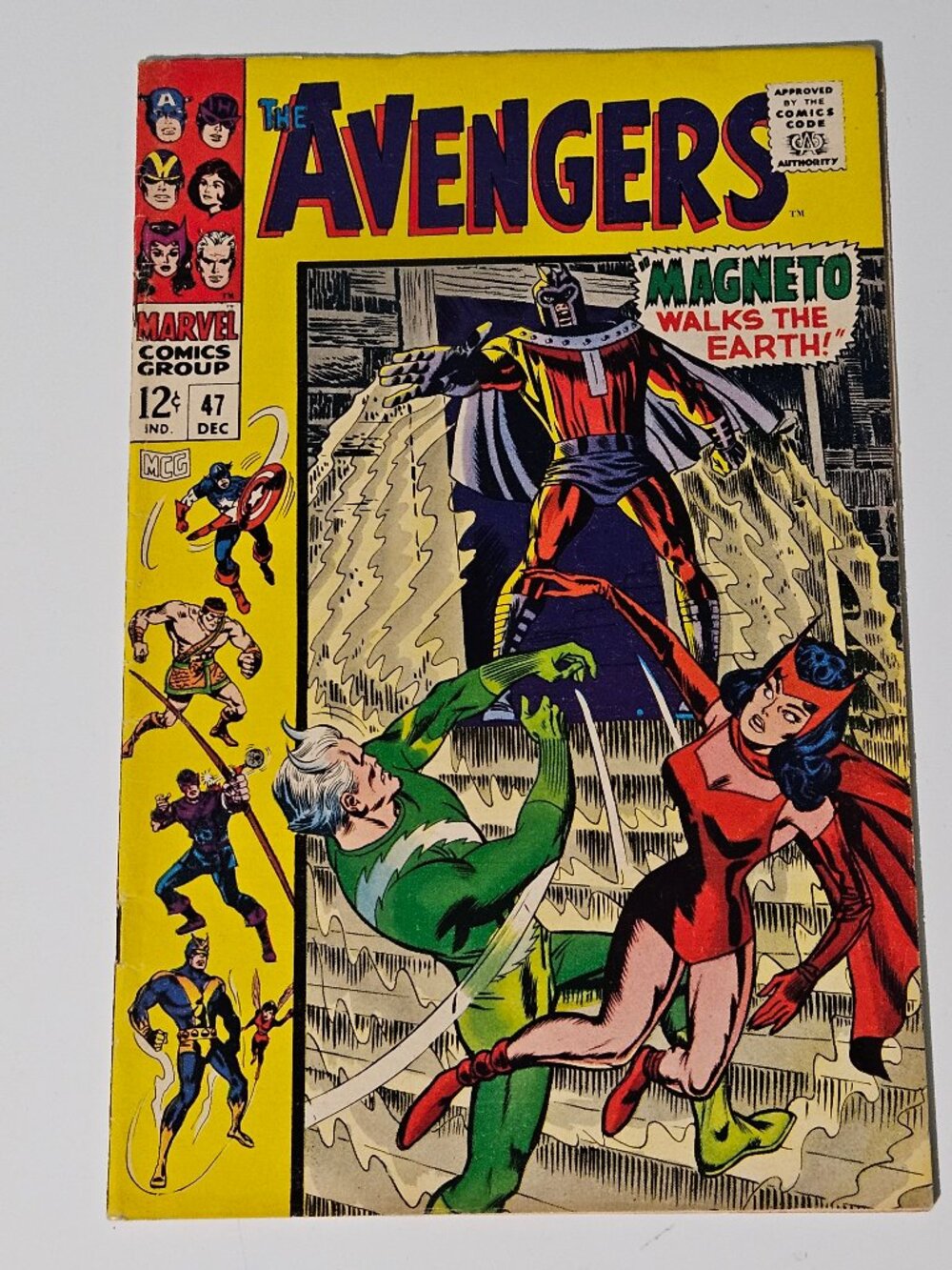 Avengers #47 (Marvel Comics, 1967) 1st App Dane Whitman (Black Knight) C131